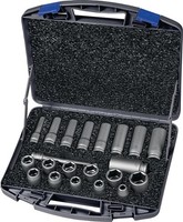 Asw 1020026359 KraftsteckschlüSsel-Satz 720 Kls 21 Ol 21-Teilig 1/2 '' Kurz Und
