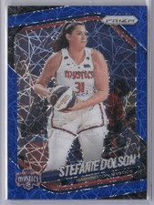 Stefanie Dolson 2025 Panini Prizm WNBA Blue Velocity #112 Washington Mystics