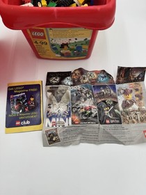 4103 Lego Creator Basic Set Fun With Bricks 200 Pieces Red Bucket 95 Creations