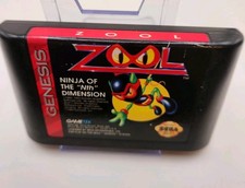 Zool: Ninja of the "Nth" Dimension (Sega Genesis, 1993) Cart Only