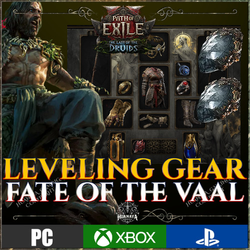 PATH OF EXILE 2  🟢 LEVELING GEAR ALL CLASSES 🟢 FATE OF THE VAAL🟢DRUID LEAGUE