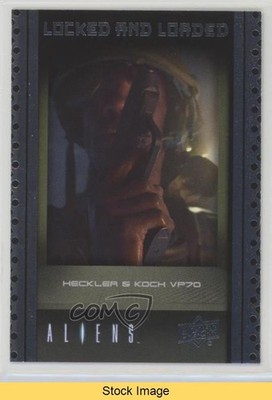 2018 Upper Deck Aliens Movie Locked and Loaded Heckler & Koch VP70 READ m7v