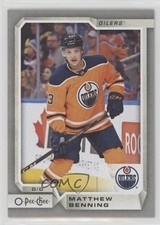 2018-19 O-Pee-Chee Silver Matthew Benning #178 0a1