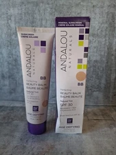 Perfecting BB Beauty Balm Natural Tint SPF 30, 2 Oz By Andalou Naturals