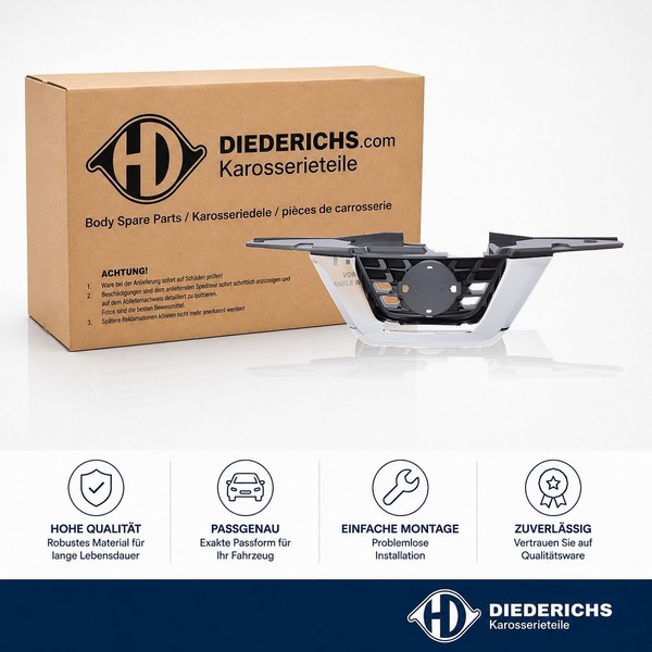 KÜHlergitter Diederichs 6075141 Passend FÜR Nissan KÜHlergrill Frontgrill-image