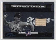 2005 Playoff Prestige Prestigious Pros Silver Bats 1/50 Phil Niekro HOF 12xz