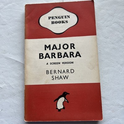Major Barbara Vintage Paperback  1945 - Bernard Shaw , Screen Version 1st