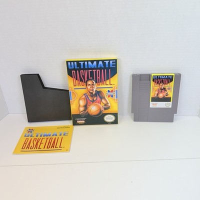 Ultimate Basketball: CIB- Original NES- Tested Works! Great Condition!