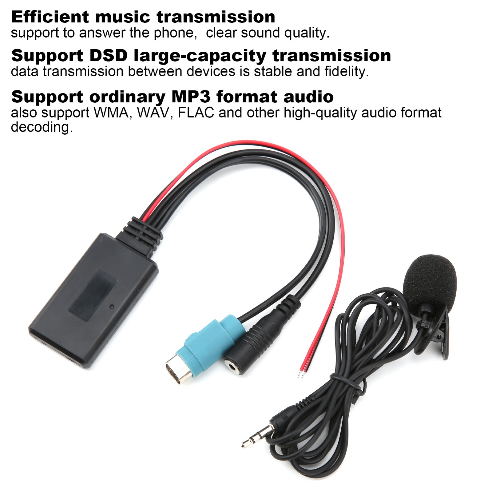 Bluetooth 5.0 AUX Cable Adapter For Car Music Streaming Recommended