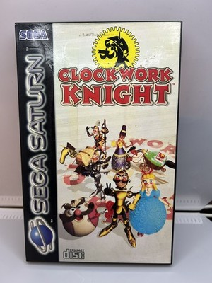 Sega Saturn Clockwork Knight Game Complete Pal