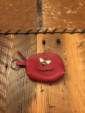 Longaberger Leather Bee Coin Purse.