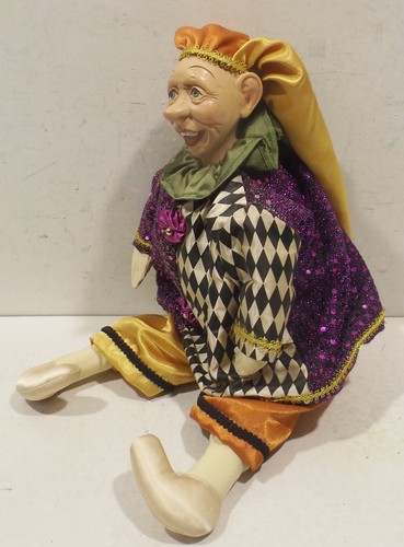 Bella Vintage Wayne Kleski Katherine’s Collection Figurina Narr 46cm - Picture 5 of 9