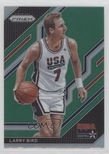 2022-23 Panini Prizm USA Basketball Green Prizm Larry Bird #4 HOF 00er