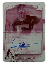 2025 Bowman Ricardo Yan Autograph Magenta Printing Plate en 