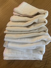 6 Newborn Birdseye Prefold Cloth Diaper Inserts