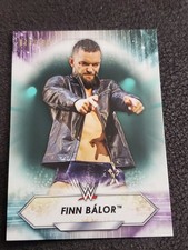FINN BALOR 2021 TOPPS WWE AQUA PARALLEL /299