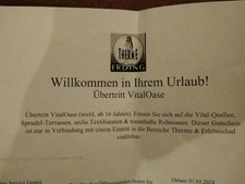 Therme Erding Gutschein Übertritt Vital Oase