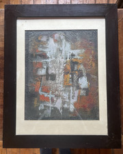 Norberto Berdía (1899–1983) - Technique Mixte  - Signée - Composition Abstraite