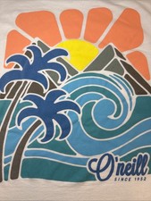 O'Neill Surf Co. Size Medium Modern Fit Short Sleeve Tropical Shirt