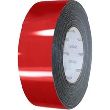 High Gloss Red Air-Release Adhesive Vinyl Pinstripe Tape Roll 6 Inch x 20ft 