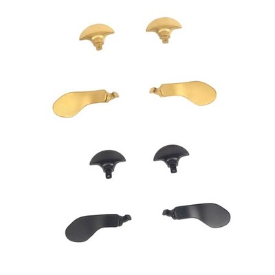 Für PS5 Edge Controller Metall Paddles Ersatz Set Gold Silber Schwarz Optionen