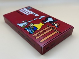 Nintendo Game & Watch MARIO'S CEMENT FACTORY ML-02 1983 New Old Stock