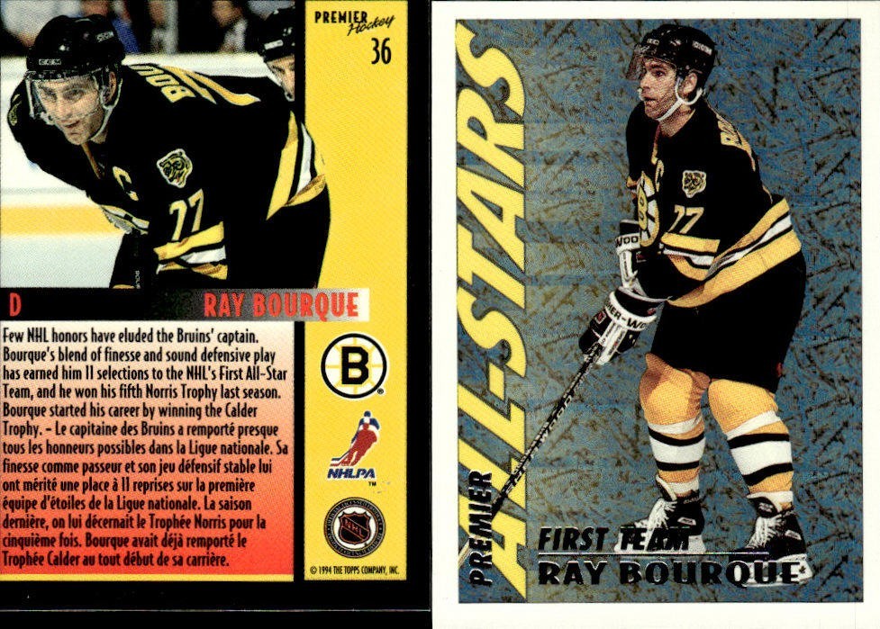1994-95 OPC Premier Special Effects #36 Ray Bourque SET BREAK