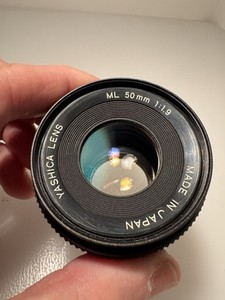 YASHICA ML 50mm F1.9 PRIME STANDARD LENS CONTAX/YASHICA SLR FIT, FUNGUS (967)