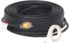 HEATIT 8JHSF1 Self Regulating Pre-Assembled Heating Cable with Spacer and Clips,