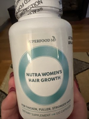 Nutra-fol Women's Hair Growth Supplements, 120 Count Exp 04/28