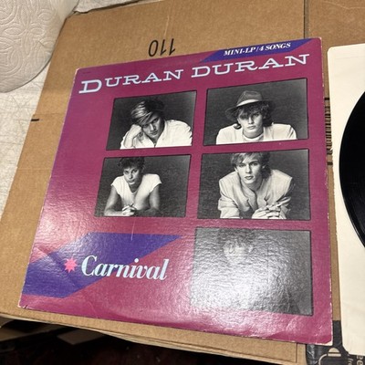 Duran Duran Carnival 12'' Vinyl 4 Song Mini-LP Record Harvest 15006 VG