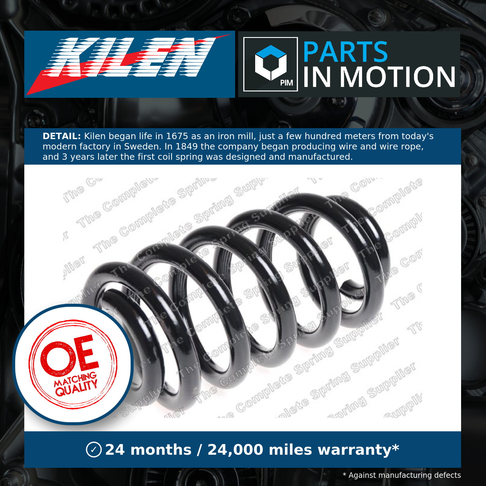 ✅Fits LESJOFORS 4004275 COIL SPRINGS ⭐UK Seller⭐ - Image 5