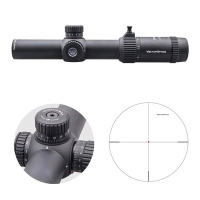 Vector Optics SCOC-03II Forester 1-5x24SFP GenII Zielfernrohr Airsoft Jagd Sport