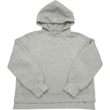 Lululemon Scuba Oversized Hoodie Heathered Core Ultra Light Grey M/L LW3IUJS