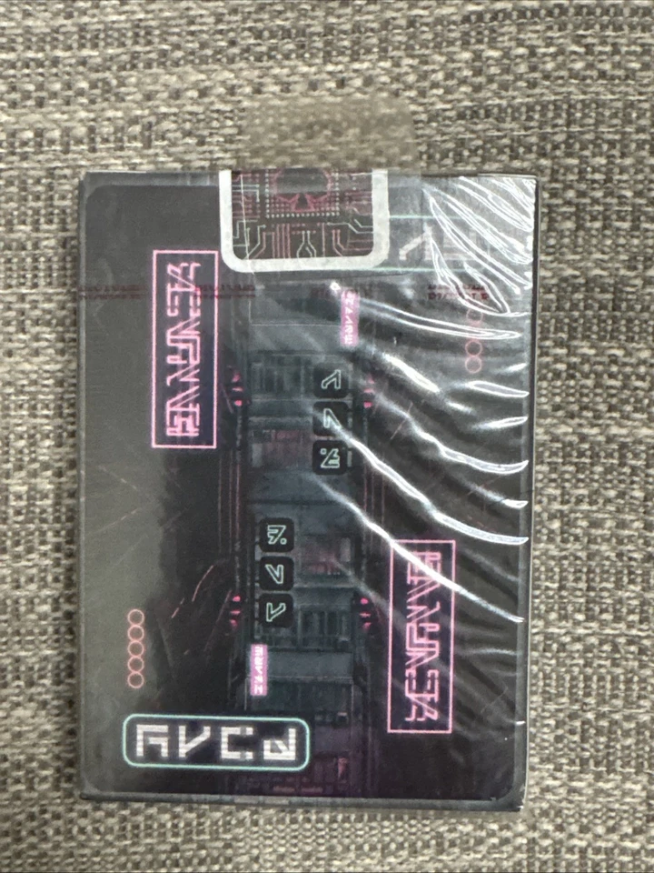 Bicycle , Cyberpunk, Cybercity Playing Cards NEW! Sealed Made In USA - Image 3 of 4