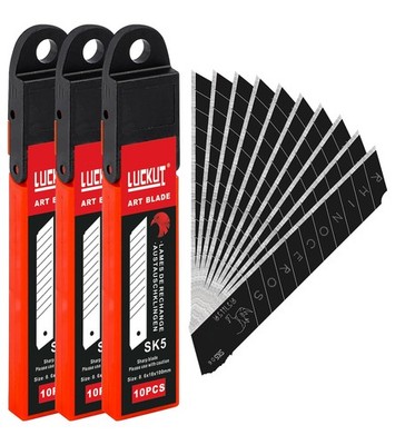 18mm Snap Off Blades SK5 Utility Knife Retractable Blades, Box Cutter Blades,...