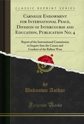 Carnegie Endowment for International Peace, Division of Intercourse and