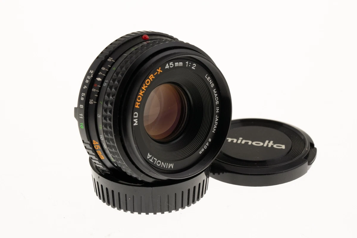 Minolta f/2 Camera Lenses 45mm Focal for sale - eBay