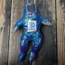 Vintage 1997 Intel Pentium II MMX 8" Bunny People Doll BLUE Metallic Colored
