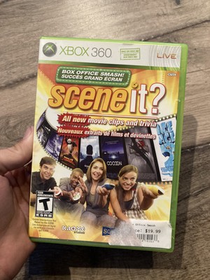 Scene it? Box Office Smash (Microsoft Xbox 360, 2008) CIB COMPLETE
