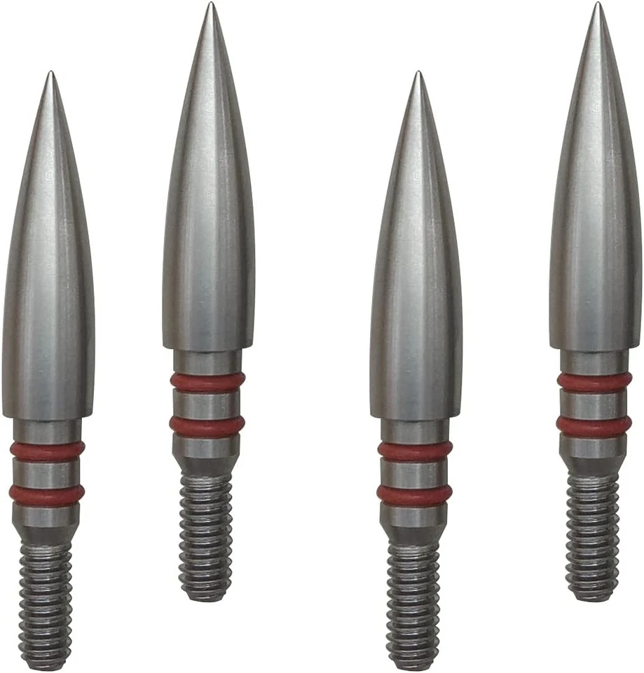 Archery Field Points Arrowheads Stainless Steel Screw in 100 125 150 200 300 ... - Image 3 of 4