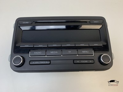 Car radio radio VW Golf 6 plus CD player brown Tiguan stereo 5m0035186j low EU