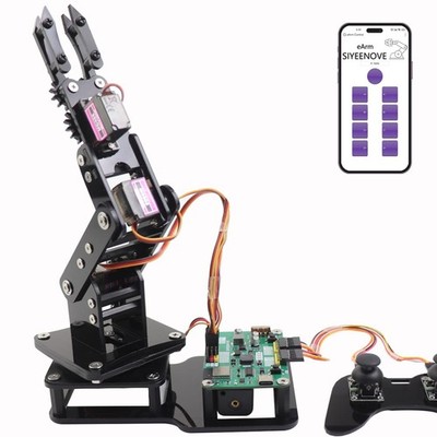Smart Robot Arm for Arduino & ESP32-C3 4DOF Programmable Robotic Arm Building...