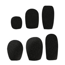5Pcs Microphone Covers Mic Windscreens Windshields for Desktop Mic, Headset Mic