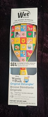 Wet Brush Original Detangler Disney Winnie the Pooh Oval Hair Brush Multicolor