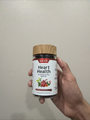 #ad Snap Supplements Heart Health 60 Gummies Healthy Blood Pressure $14.39