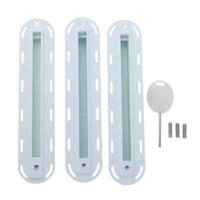 3er Set Surfboard Fin Boxen mit Schrauben für zuverlässiges Surferlebnis