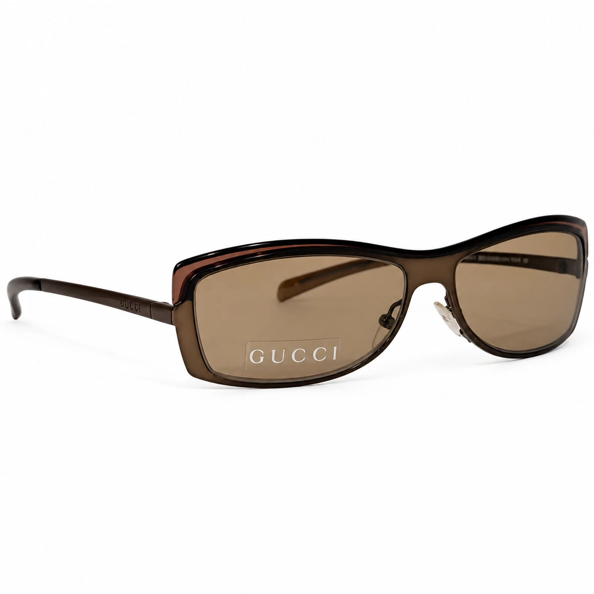 Gucci Brown Wrap Sunglasses for Women for sale | eBay