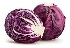 Cabbage Red Drumhead – 400 Seeds – Traditional Red Cabbage – JustSeed