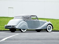 Cars 1948 jaguar mark v drophead coupe luxury Desk Mat Stitched